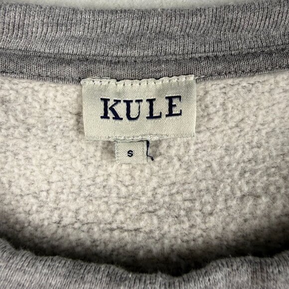 KULE The Camp Kule Gray Sweatshirt Size S - Picture 3 of 8